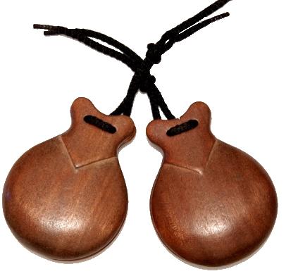 CASTAÑUELAS JALE DE PULIDA CAOBA DEL Nº 5