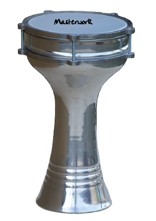 DARBUKA DE ALUMINIO MASTERWORK DE 20;5