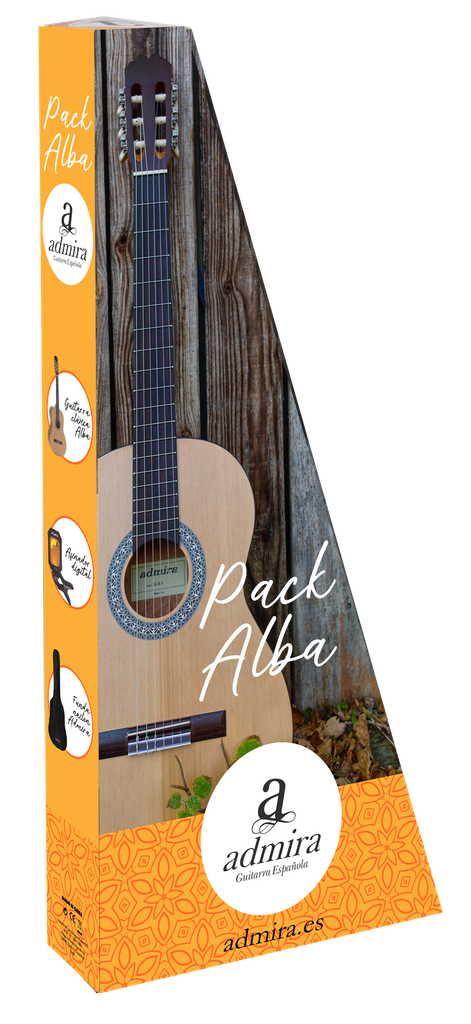 PACK DE GUITARRA ALBA 4/4 INCIACIÓN