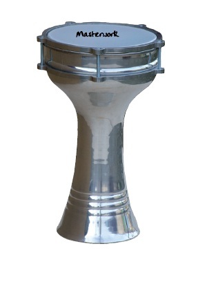 [4093A] DARBUKA DE ALUMINIO MASTERWORK DE 17;5