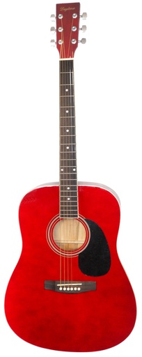 [A411RD] GUITARRA ACÚSTICA DAYTONA A411 ROJO BRILLO